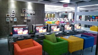 网吧一体机桌椅工厂 专业生产与电脑图文设计解决方案